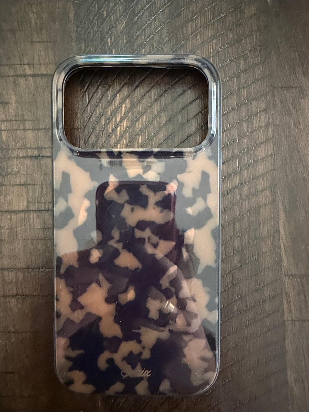 Sonix Black and Cream Tortoiseshell Pattern Phone Case